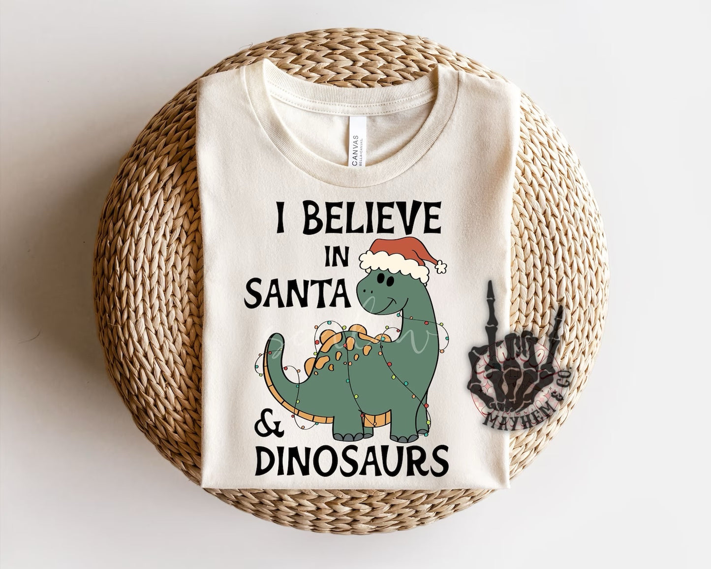 Santa & Dinosaurs
