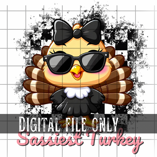 Sassiest Turkey -Digital