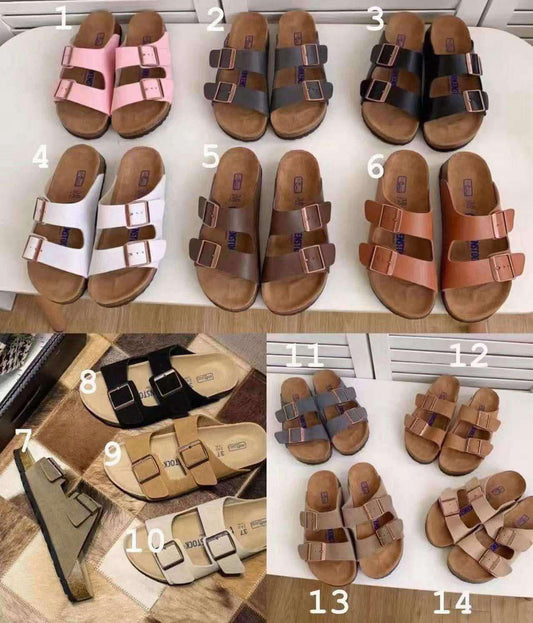 Buckle sandals