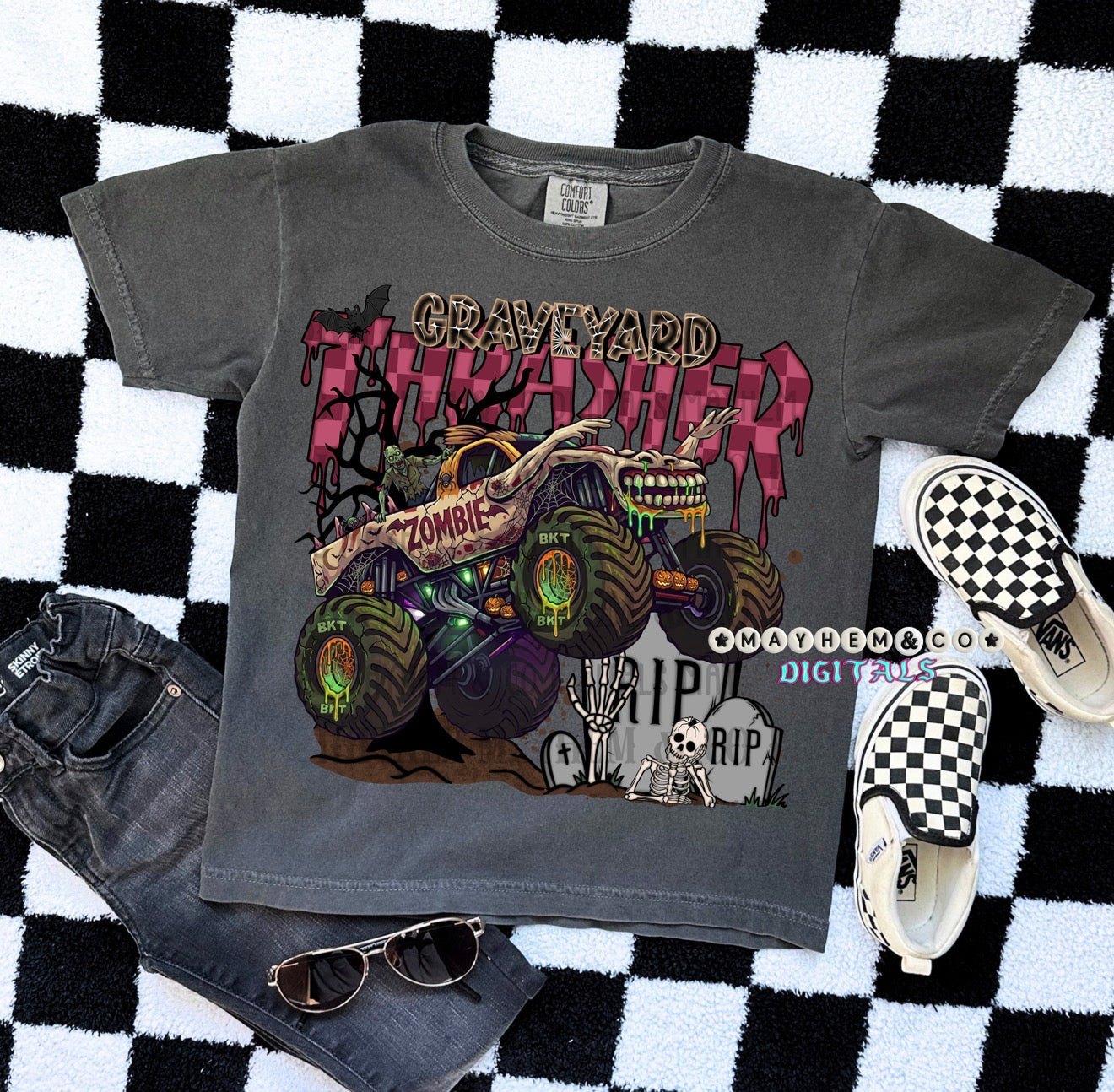 MJ Graveyard Thrash Solo Bundle - 15 PNGs
