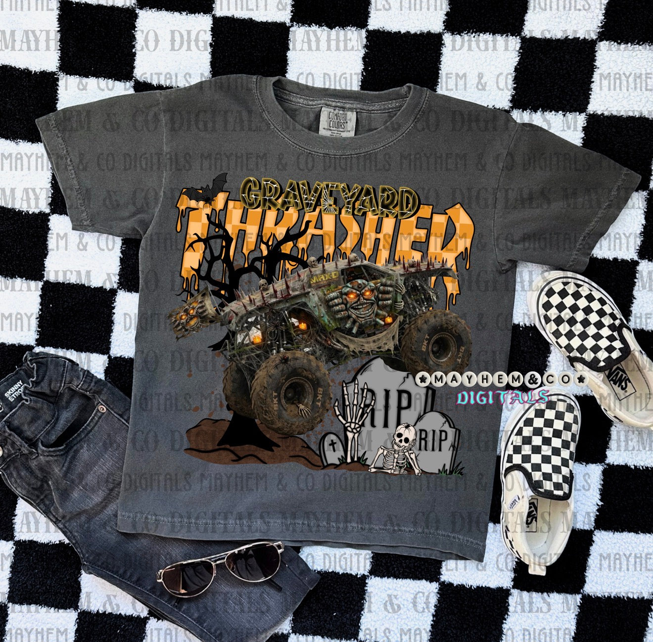 MJ Graveyard Thrash Solo Bundle - 15 PNGs