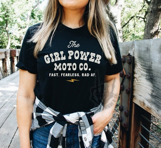 Girl power moto