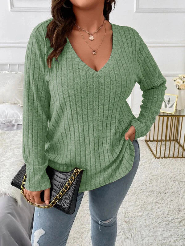 V-Neck long sleeve