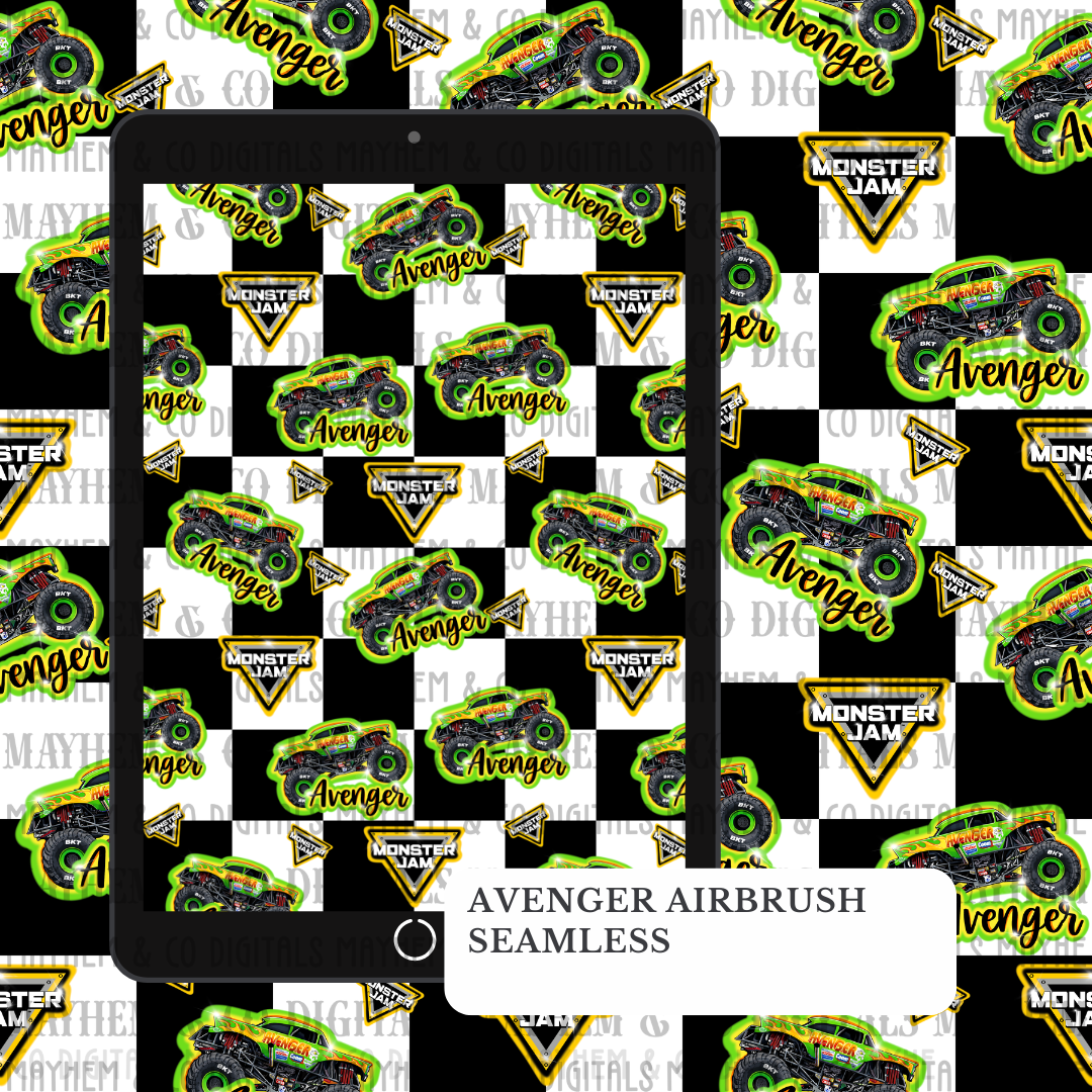 MJ/HW Airbrush Bundle- 30 Seamless