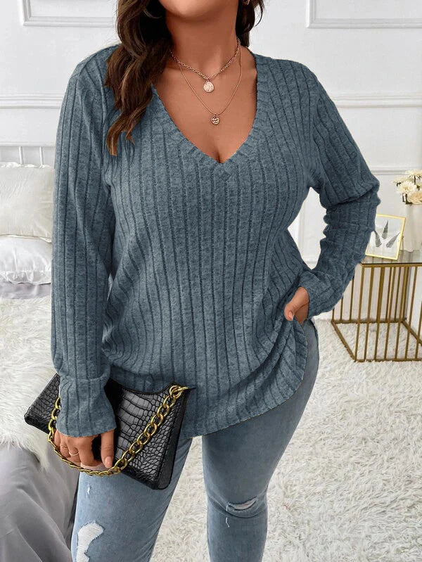 V-Neck long sleeve