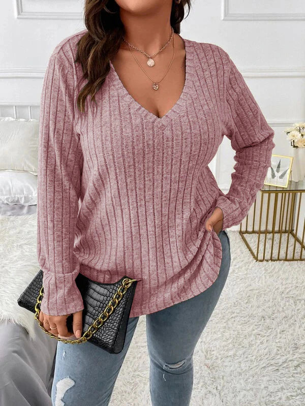 V-Neck long sleeve