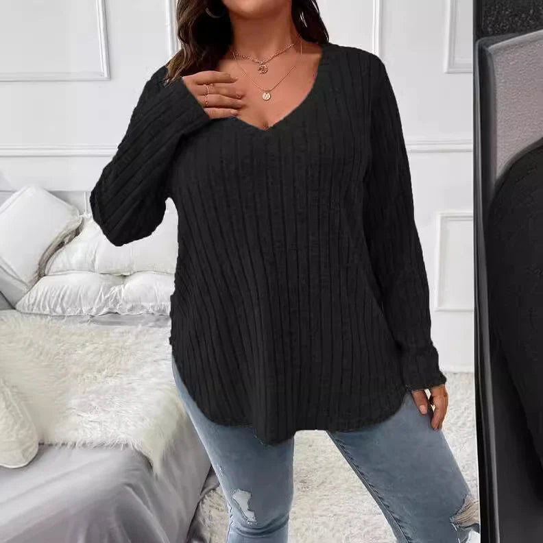 V-Neck long sleeve