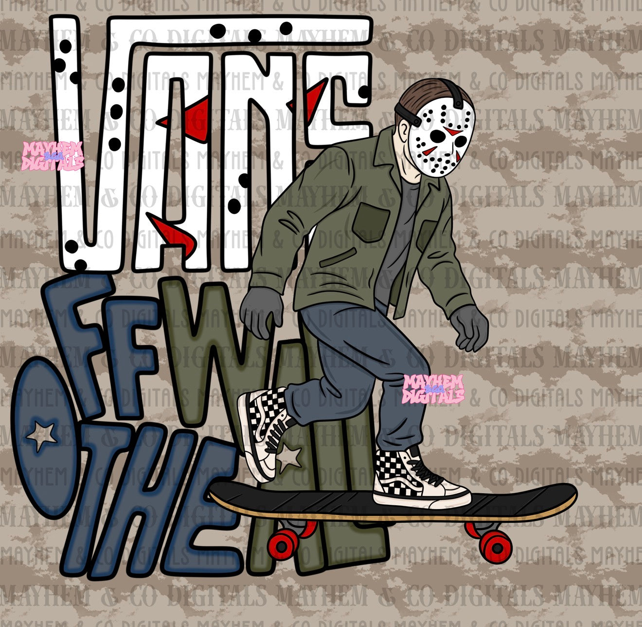 Off the Wall Horror bundle - 7 PNG’s