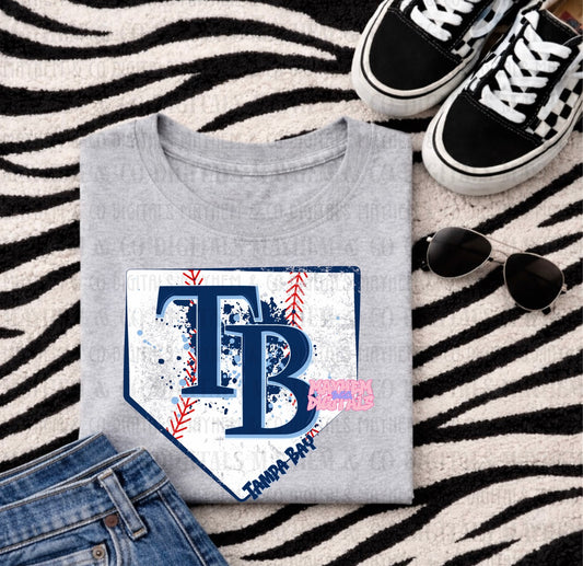 Baseball grunge home plates - Digital 30 teams