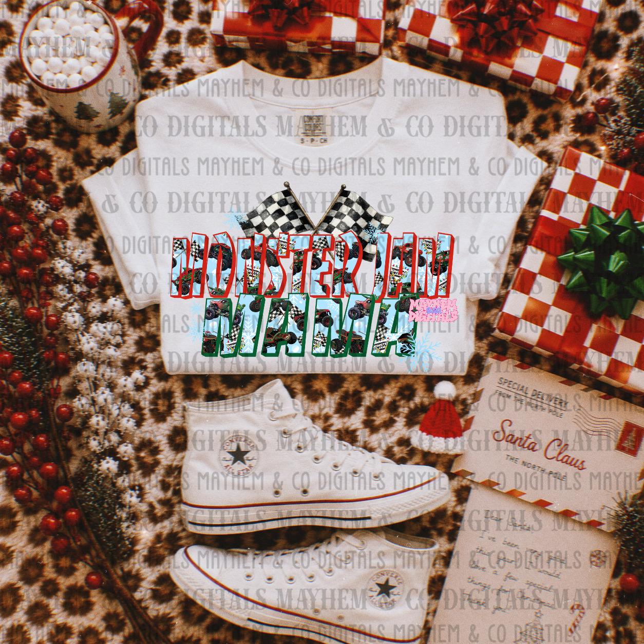 MJ Mama Christmas - PNG