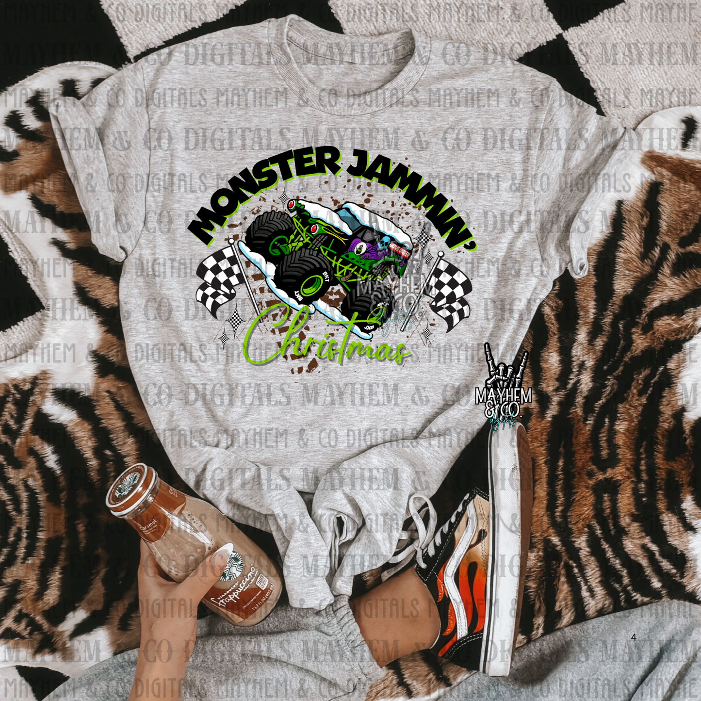 Monster Jammin Christmas GD - Digital