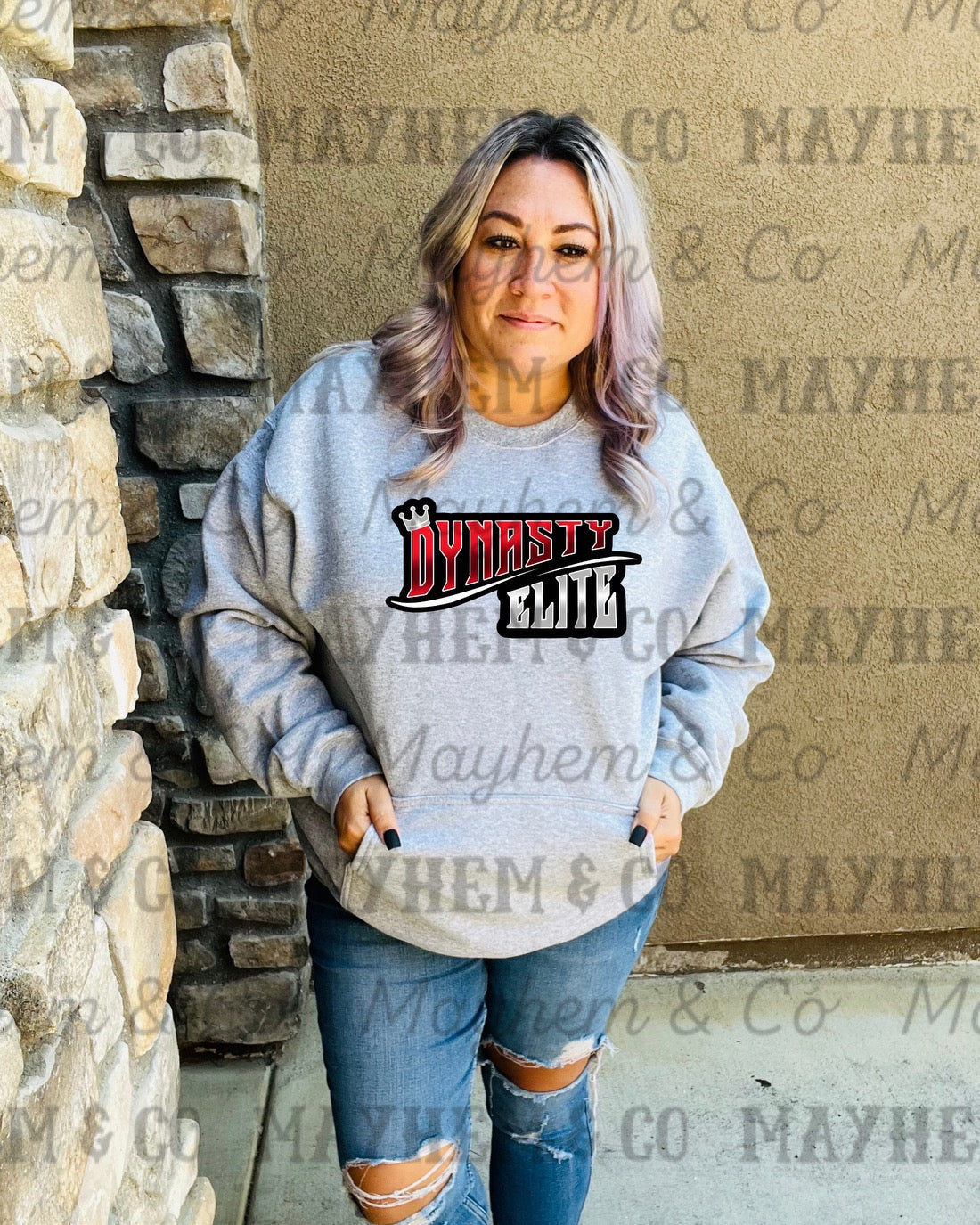 Dynasty Pocket Crewneck -Adult