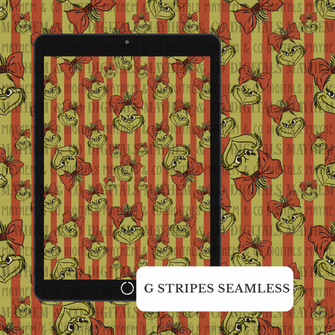 G stripes Seamless- Digital