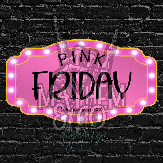 Pink Friday engagement 2 -Digital