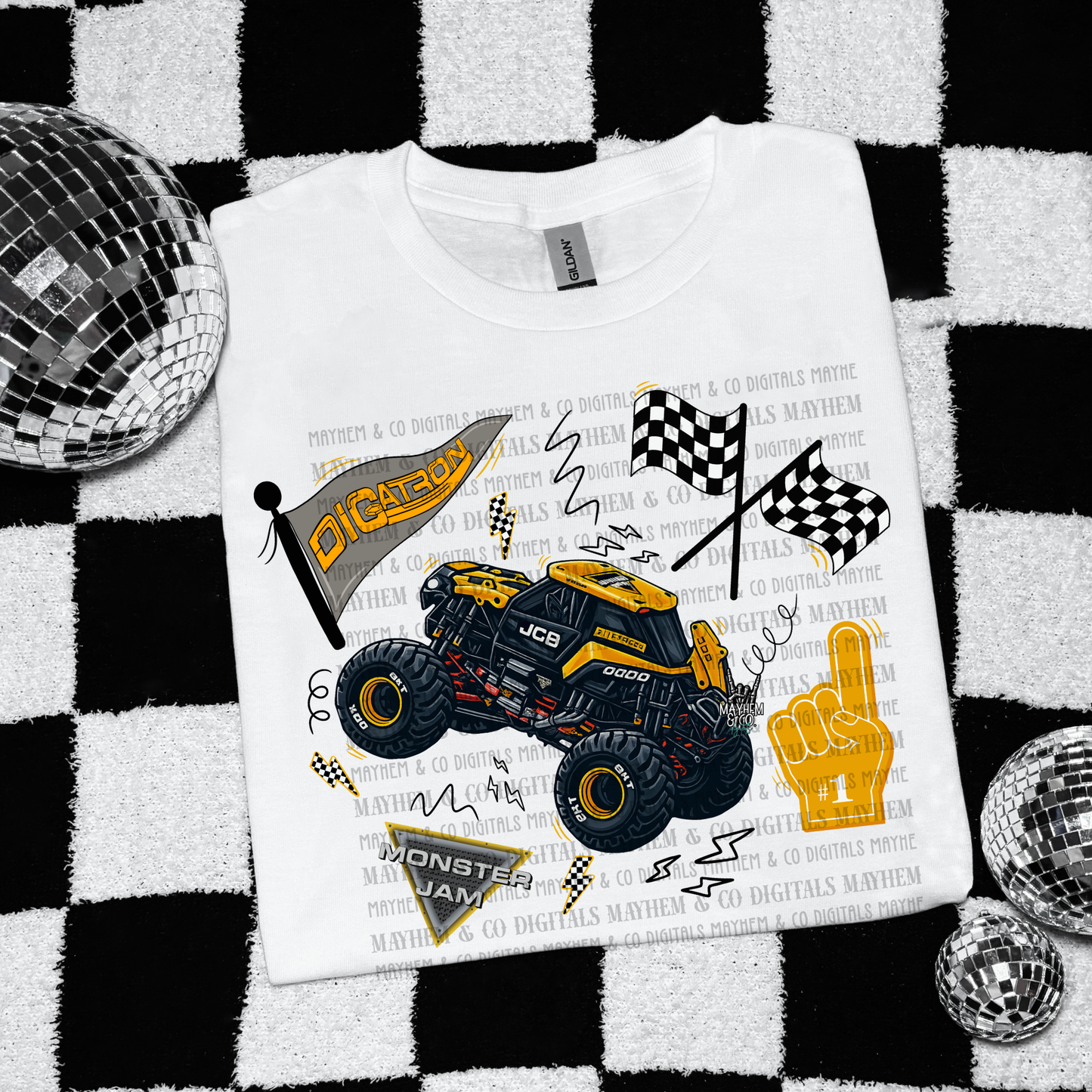 Flag Number 1 MJ bundle - Digital 15 files