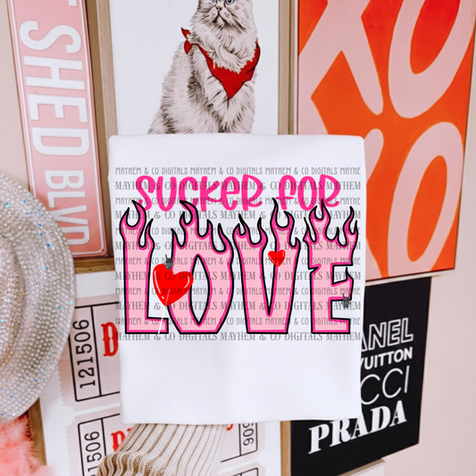 Sucker for love pink- Digital