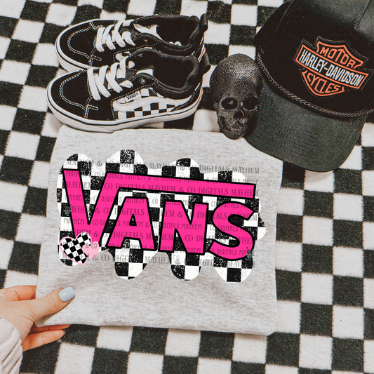 Pink Vans - Digital