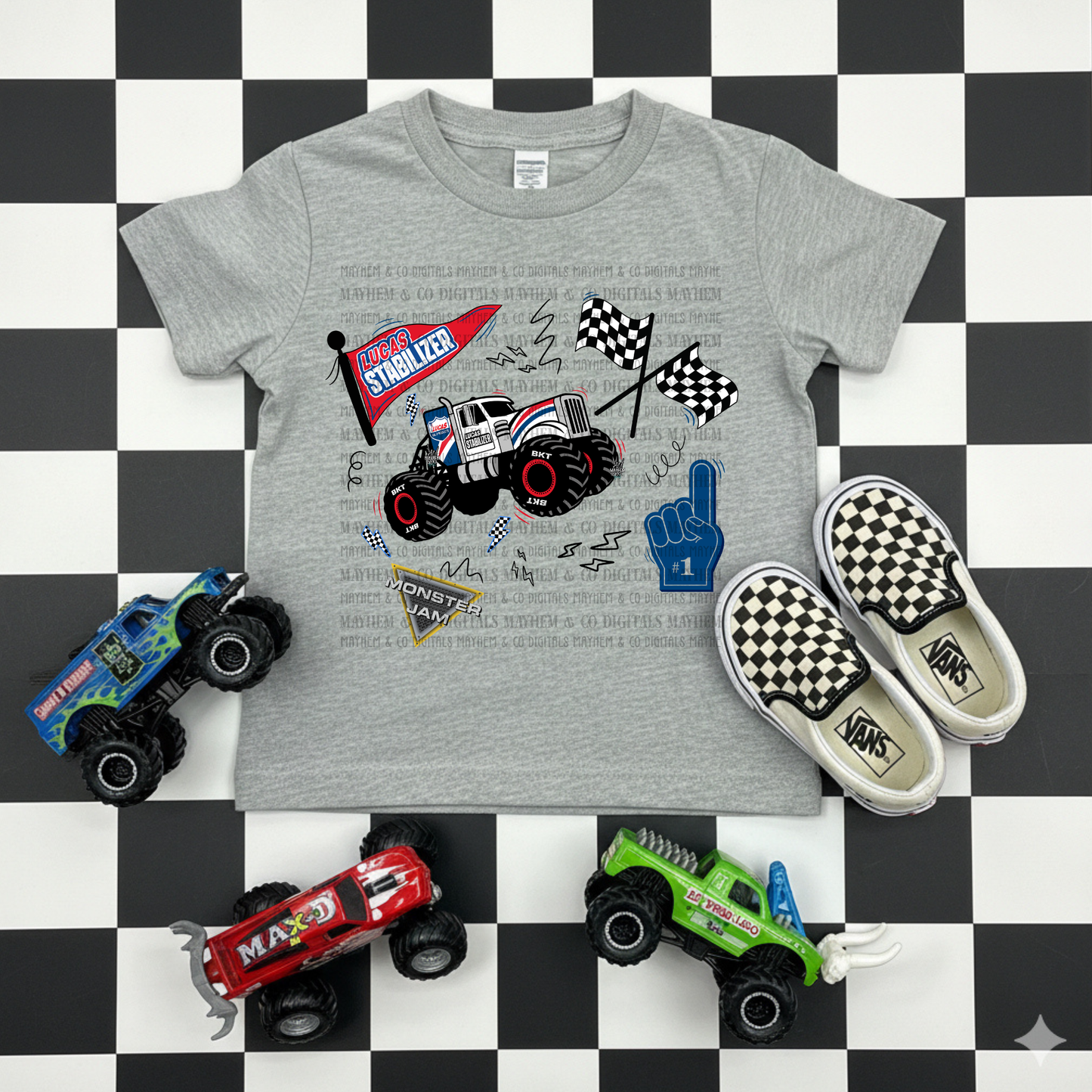 Flag Number 1 MJ bundle - Digital 16 files