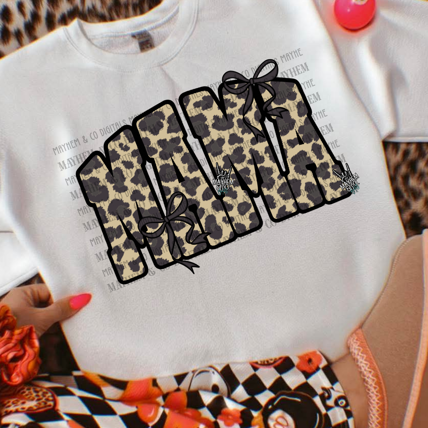 MAMA Leopard Bows-Digital