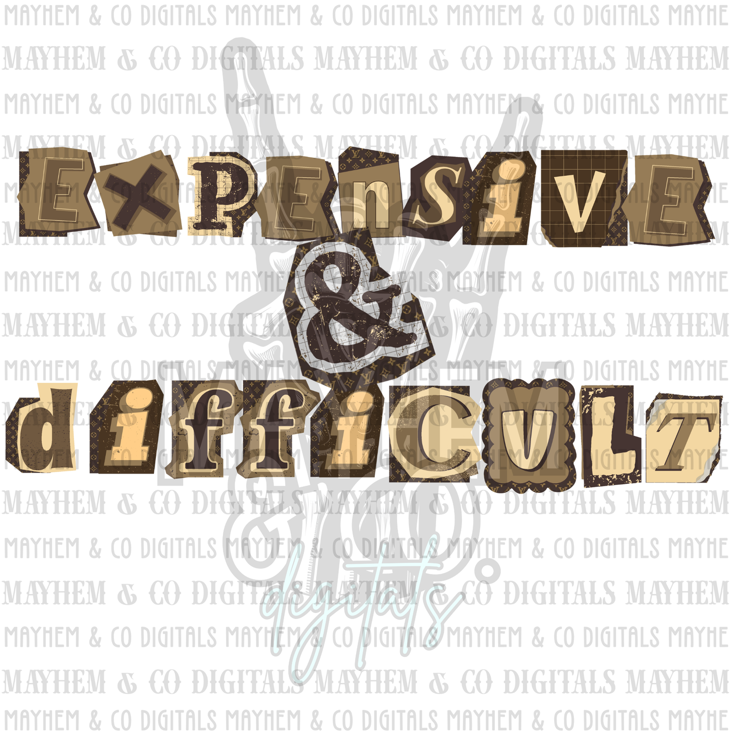 Expensive & Difficult LV Ransom - Digital