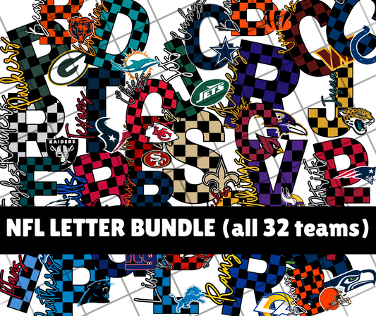 Football letter bundle