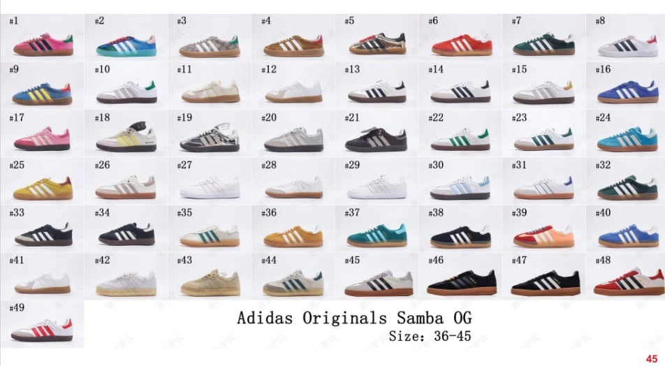 3Stripes Shoes - Multiple Options