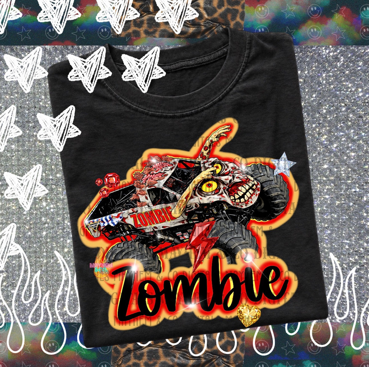 MJ/HW Airbrush w/gems Bundle- 34 PNG