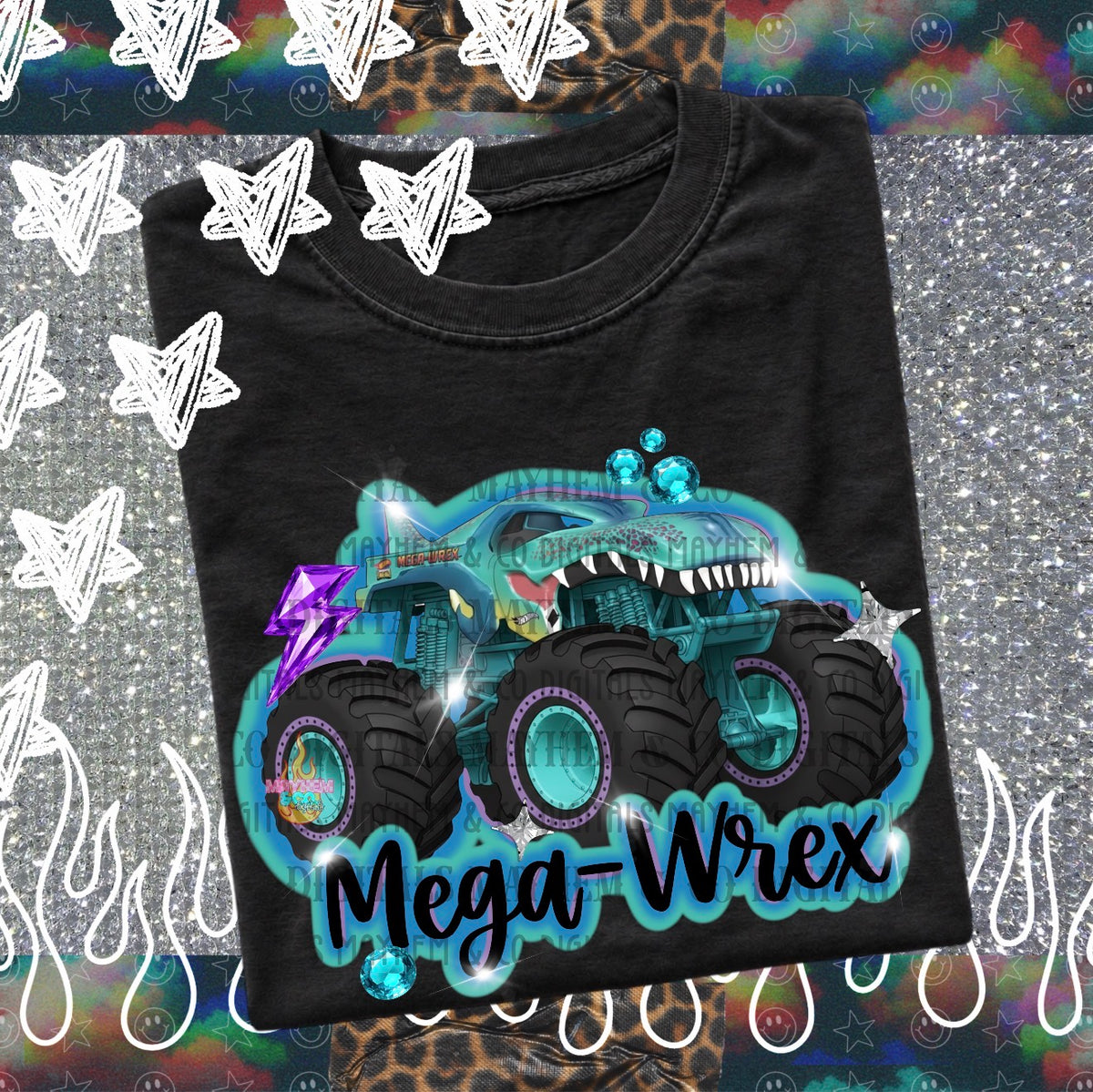 MJ/HW Airbrush w/gems Bundle- 34 PNG