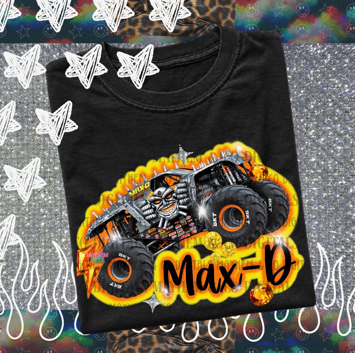 MJ/HW Airbrush w/gems Bundle- 34 PNG