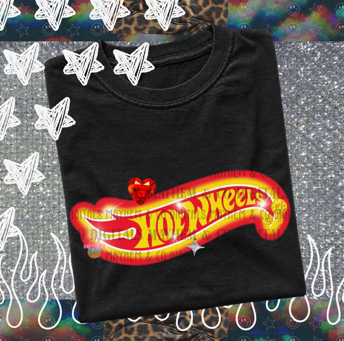 MJ/HW Airbrush w/gems Bundle- 34 PNG