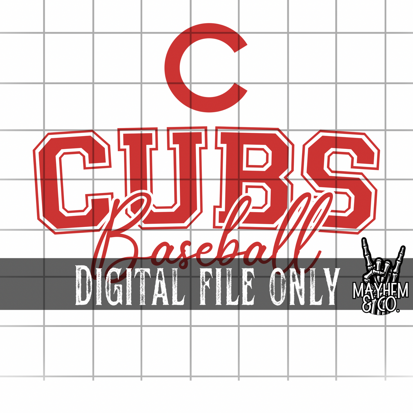 Chicago C Baseball-Digital