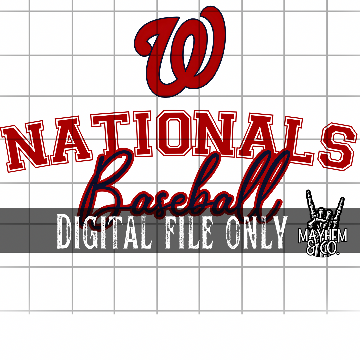 Washington Baseball -Digital