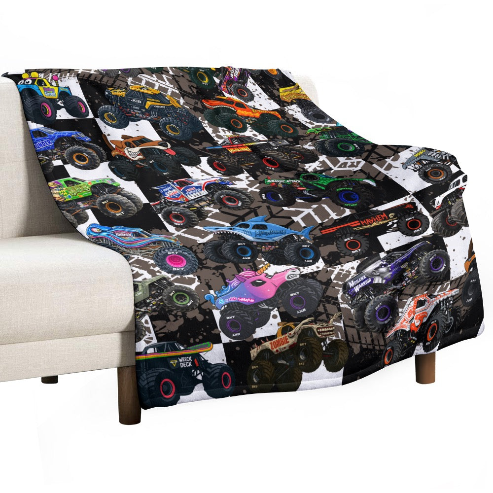 MJ all trucks blanket - 50x60