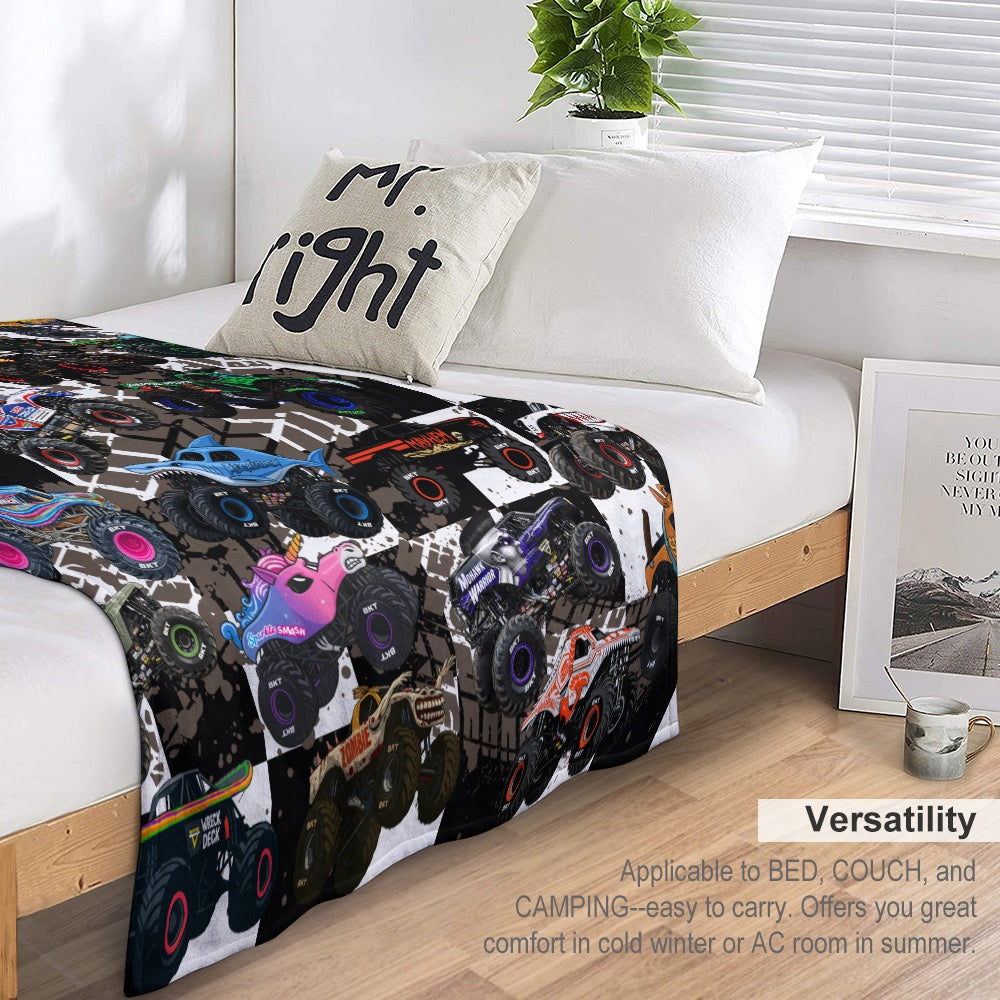 MJ all trucks blanket - 50x60